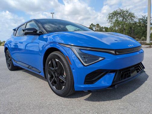 Nebular Blue 2025 Kia EV6 GT-Line RWD