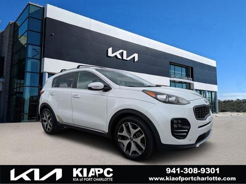 Snow White Pearl 2017 Kia Sportage SX Turbo