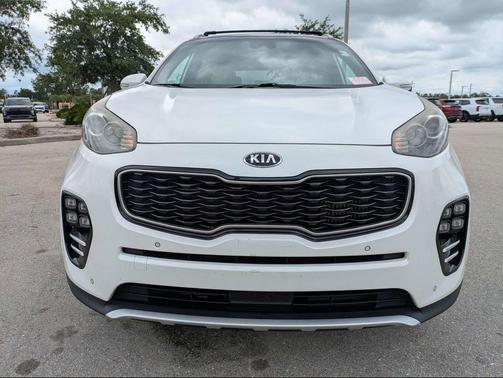 Snow White Pearl 2017 Kia Sportage SX Turbo