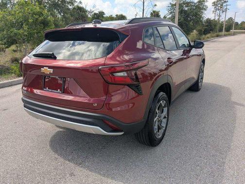 Crimson Metallic 2025 Chevrolet Trax LT