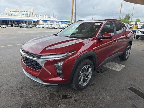 Crimson Metallic 2025 Chevrolet Trax LT