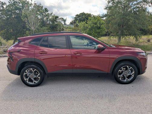 Crimson Metallic 2025 Chevrolet Trax LT
