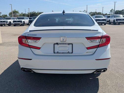 Platinum White Pearl 2022 Honda Accord Sport 1.5T