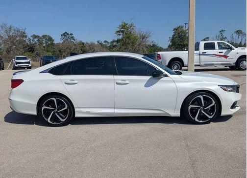 Platinum White Pearl 2022 Honda Accord Sport 1.5T