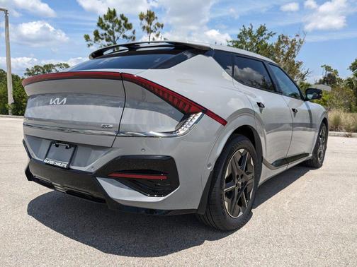 Wolf Gray 2025 Kia EV6 GT-Line RWD