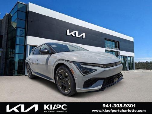 Wolf Gray 2025 Kia EV6 GT-Line RWD