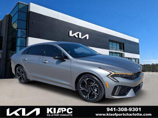 Steel Matte Gray 2025 Kia K5 GT-Line
