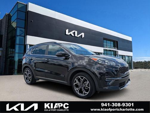 Black Cherry 2022 Kia Sportage SX Turbo