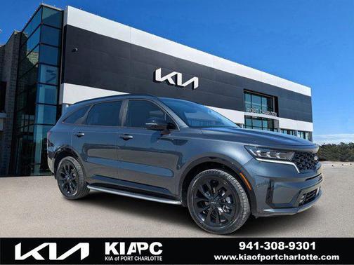 Gravity Grey 2022 Kia Sorento SX