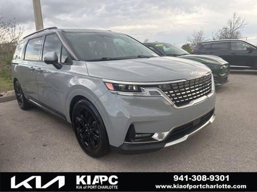 Ceramic Silver 2023 Kia Carnival SX Prestige