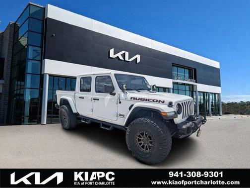 Bright White Clearcoat 2021 Jeep Gladiator Rubicon