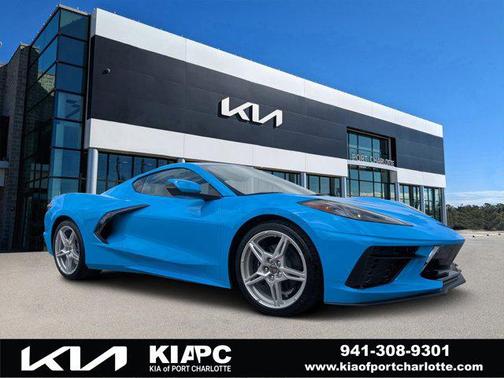 Rapid Blue 2023 Chevrolet Corvette Stingray w/2LT