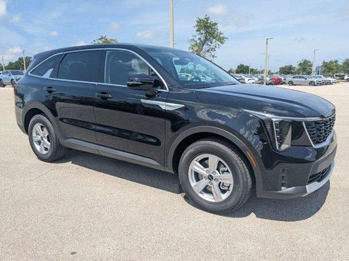 Ebony Black 2026 Kia Sorento LX