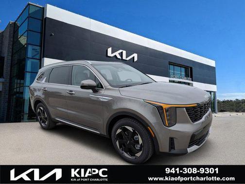 Volcanic Sand 2026 Kia Sorento Hybrid EX