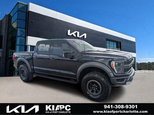 Antimatter Blue Metallic 2021 Ford F-150 Raptor