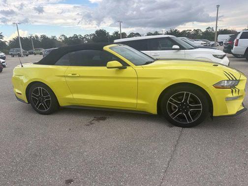 Grabber Yellow 2021 Ford Mustang EcoBoost Premium
