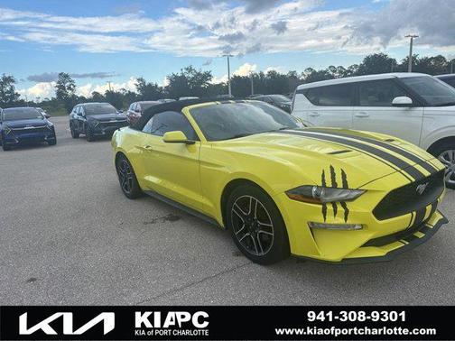 Grabber Yellow 2021 Ford Mustang EcoBoost Premium