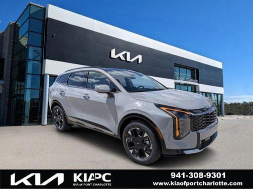 Wolf Gray 2026 Kia Sportage Hybrid SX-Prestige