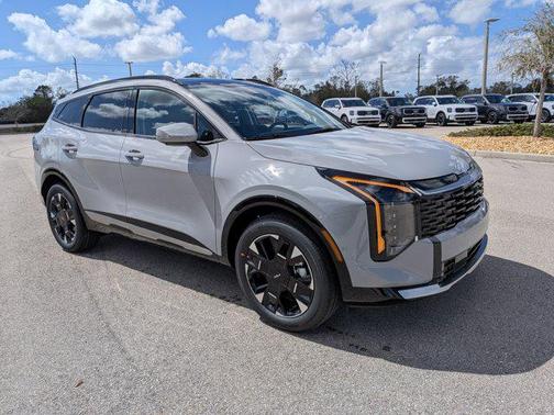 Wolf Gray 2026 Kia Sportage Hybrid SX-Prestige