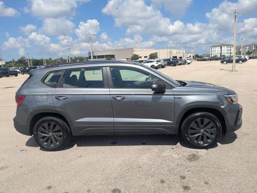 Platinum Gray Metallic 2023 Volkswagen Taos 1.5T S