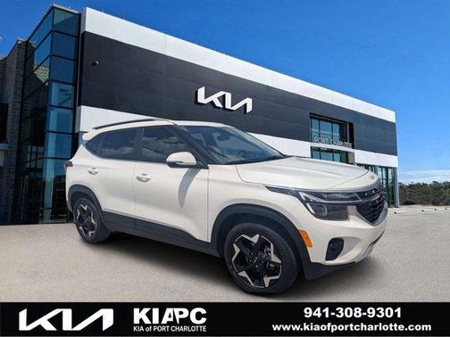 Snow White Pearl 2024 Kia Seltos EX