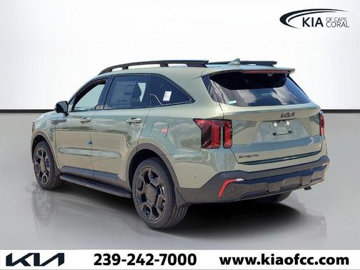Jungle Green 2026 Kia Sorento SX