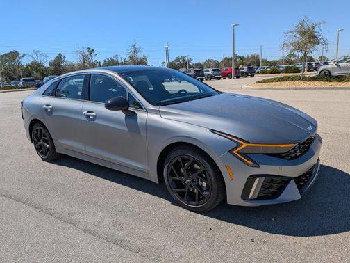 Steel Matte Gray 2026 Kia K5 GT-Line FWD