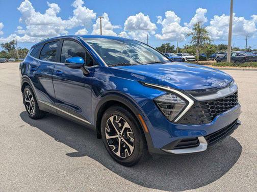 Sapphire Blue 2024 Kia Sportage EX