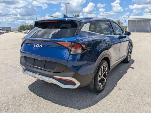 Sapphire Blue 2024 Kia Sportage EX
