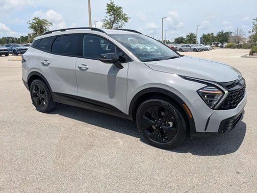 Wolf Gray 2025 Kia Sportage X-Line