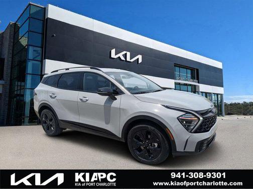 Wolf Gray 2025 Kia Sportage X-Line