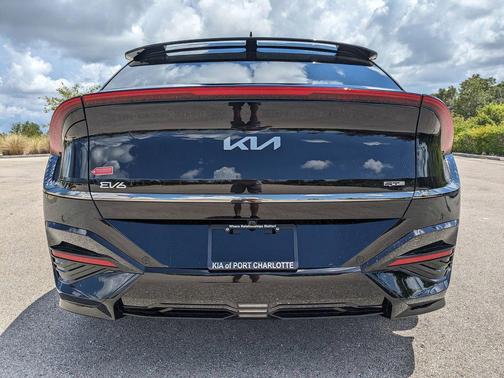 Ebony Black 2025 Kia EV6 GT-Line RWD