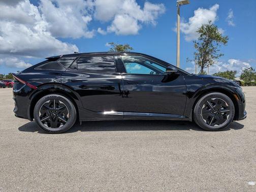 Ebony Black 2025 Kia EV6 GT-Line RWD