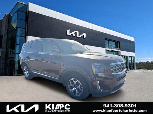Sangria 2021 Kia Telluride EX