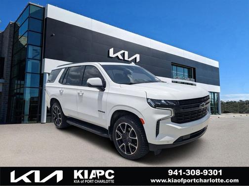 Summit White 2023 Chevrolet Tahoe 2WD RST