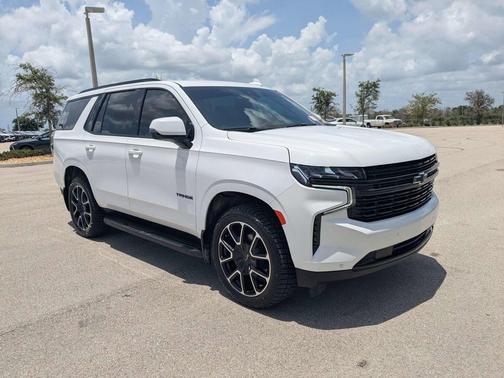 Summit White 2023 Chevrolet Tahoe 2WD RST