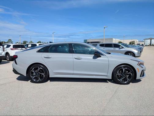 Wolf Gray 2025 Kia K5 GT-Line