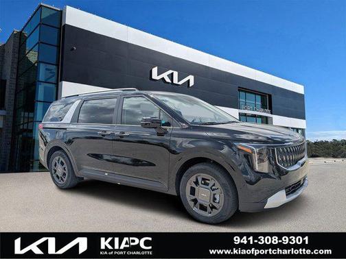 Aurora Black Pearl 2026 Kia Carnival Hybrid EX