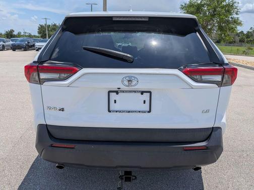 White 2022 Toyota RAV4 LE