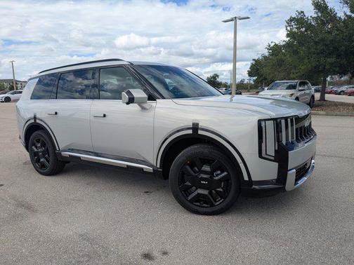 Ivory Silver 2027 Kia Telluride Hybrid SX
