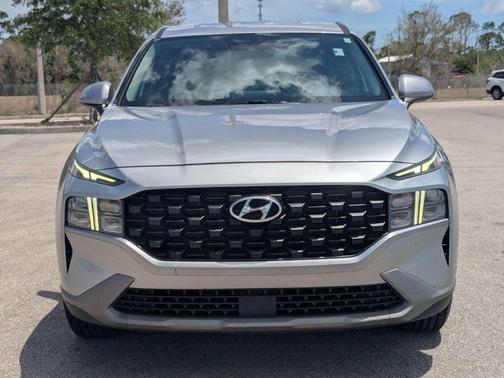 Shimmering Silver 2021 Hyundai SANTA FE SE