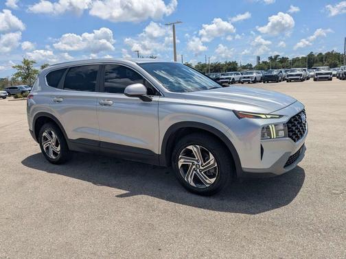 Shimmering Silver 2021 Hyundai SANTA FE SE