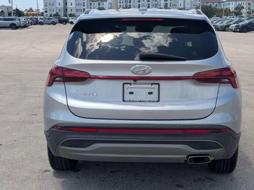 Shimmering Silver 2021 Hyundai SANTA FE SE