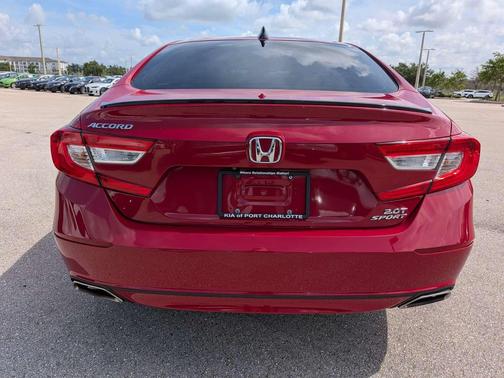 San Marino Red 2021 Honda Accord Sport 2.0T