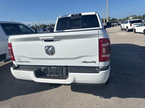 Bright White Clearcoat 2024 RAM 3500 Limited Crew Cab 4x4 6'4' Box