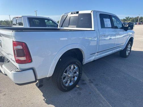 Bright White Clearcoat 2024 RAM 3500 Limited Crew Cab 4x4 6'4' Box