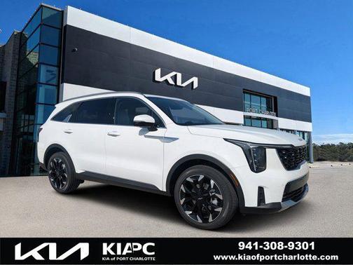 Glacial White Pearl 2026 Kia Sorento EX