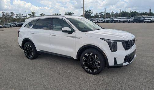 Glacial White Pearl 2026 Kia Sorento EX