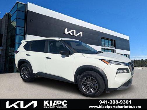 Glacier White 2023 Nissan Rogue S