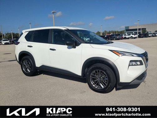 Glacier White 2023 Nissan Rogue S
